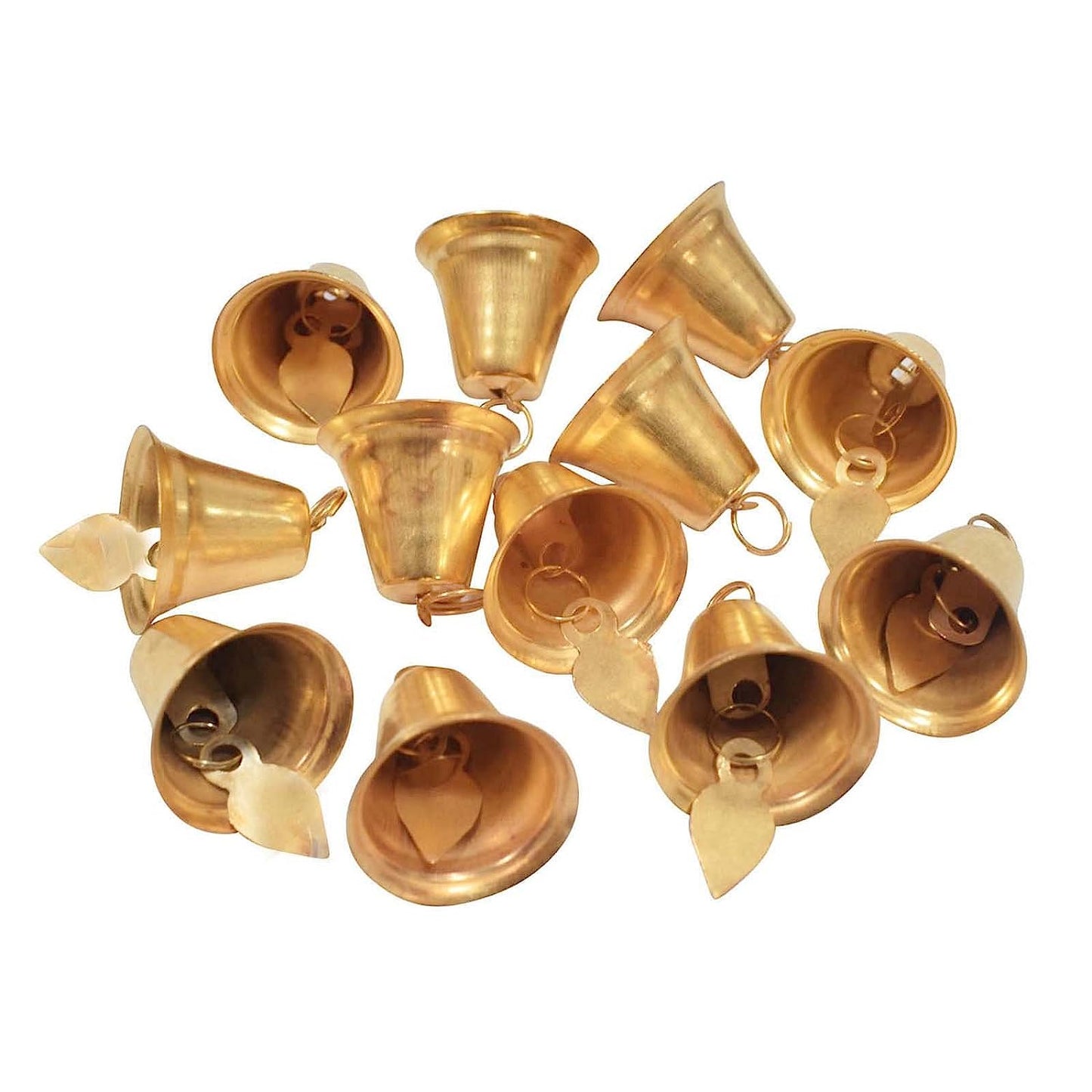 Golden Metal Bells, Pack of 25 Size 2.5 CM