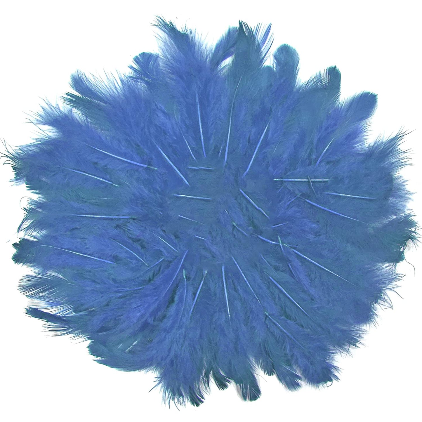 Naturally Dyed Feathers Pack of 80 Pcs