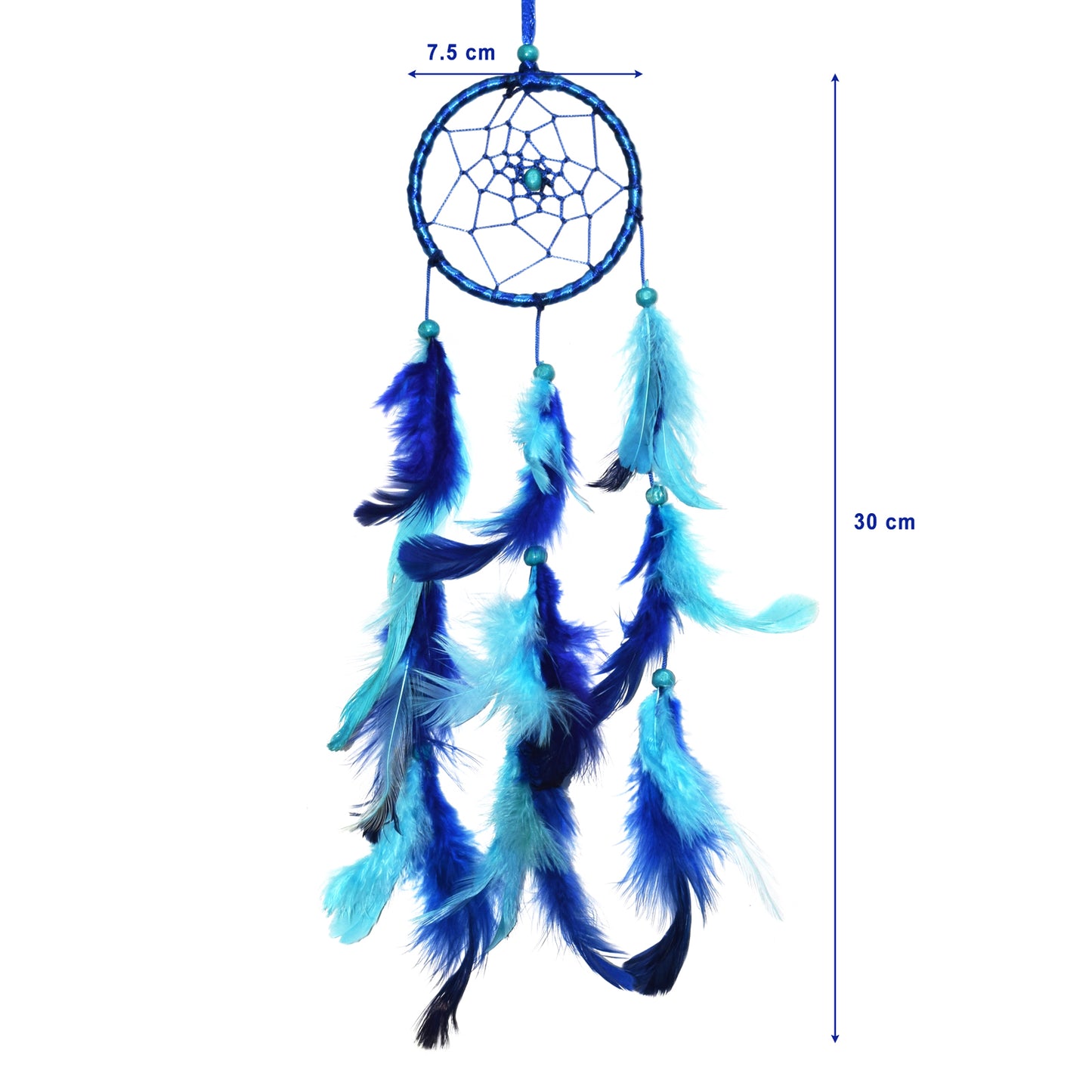 Blue Lagoon Dream Catcher Wall Hanging Small Size